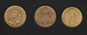 Goldmünzen aus dem deutschen KaiserreichGoldmünzen aus dem deutschen Kaiserreich